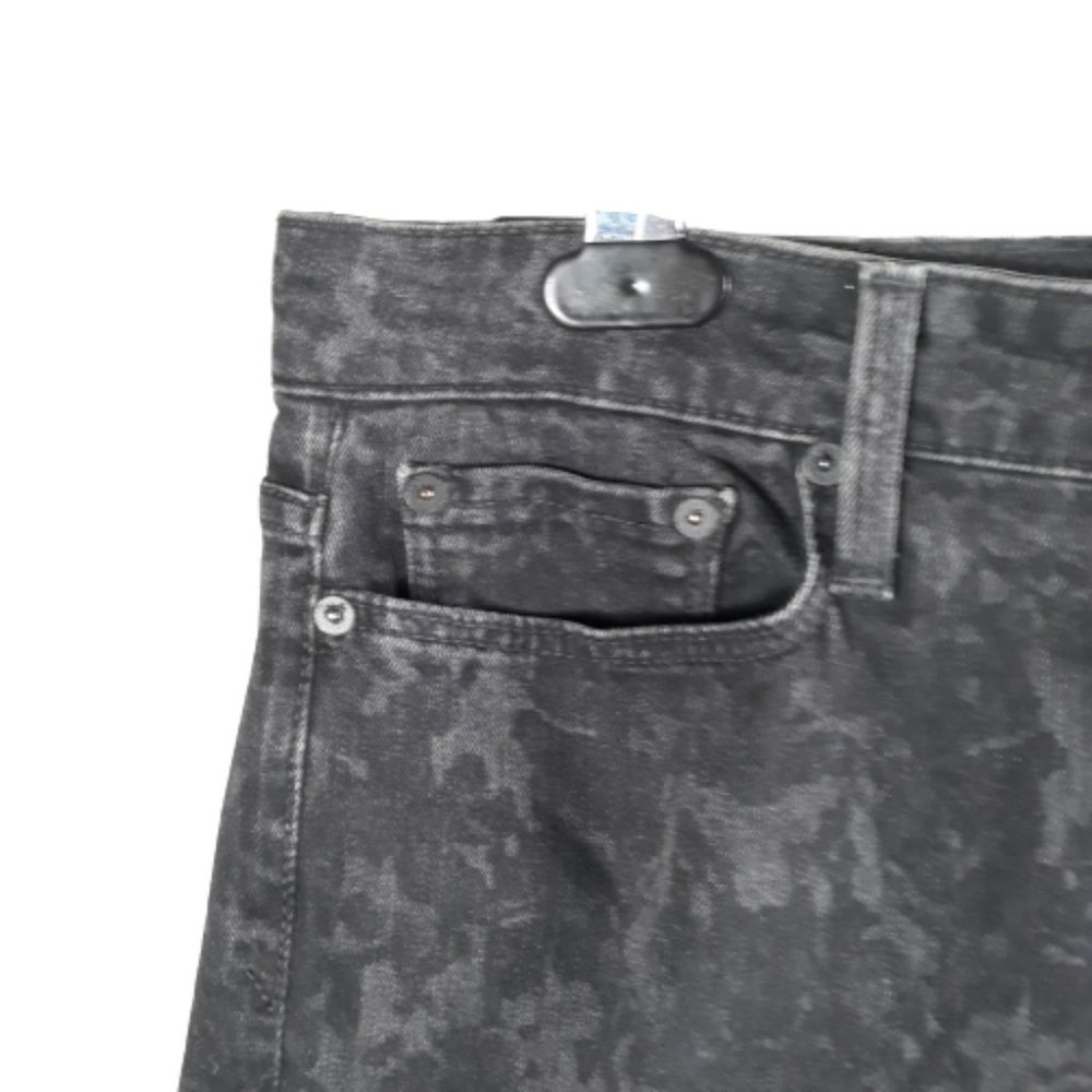 Vince Floral Black Dylan-Ankle Denim Skinny Mid Rise Jeans Size 31 - Picture 5 of 14